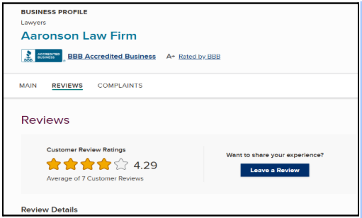 Aaronson Law Firm