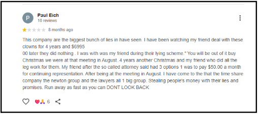 Newton Group Transfers Reviews on Google
