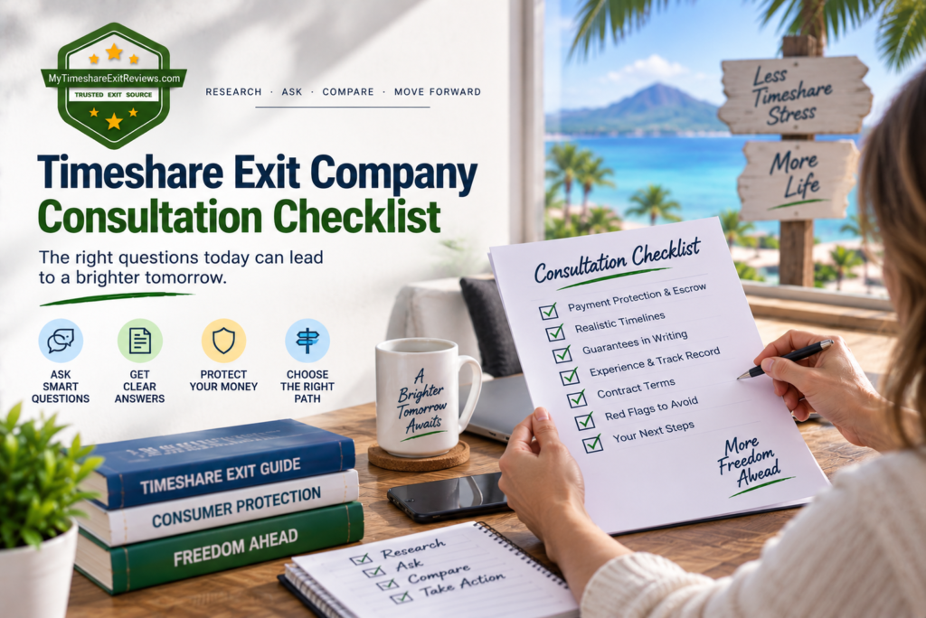 hiring a timeshare exit company